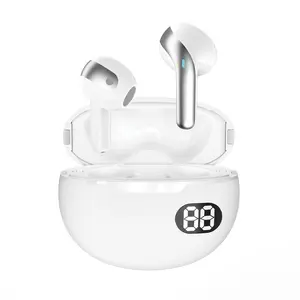 GabbaGoods Premium Wireless Earbuds with Battery Display and Touch Controls