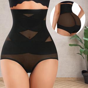 Womens' Tummy Control High Waist Trainer Body Shaper High-Waisted Shapewear Tummy Control Shorts, Faja body shaper, underwear for women Womenswear Compression, Womenswear, Compression, Abdominal Belt, Basic, Black, Minimalist