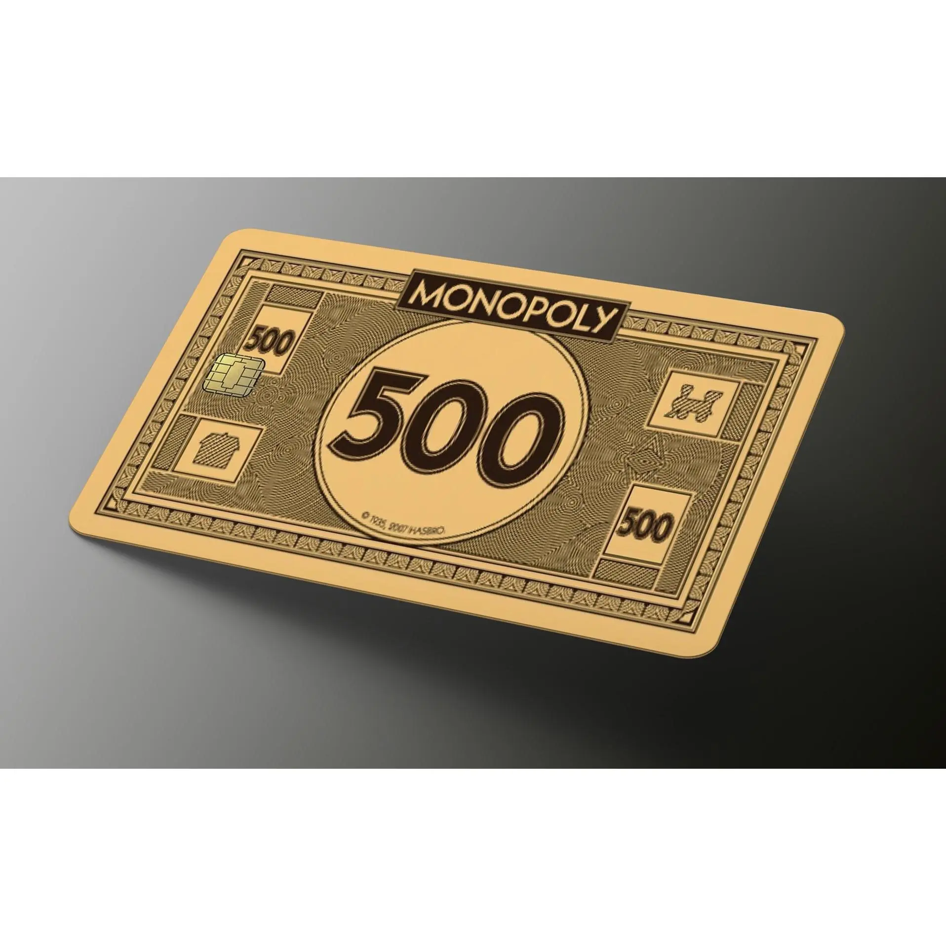Monopoly 500 Credit Card Skin, Debit Card Covering
