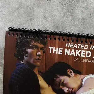 Heated Rivalry ver 2 Calendar 2026, Hollander and Rozanov 2026 Calendar, Heated Rivalry Fan Merch, Best Lines Graphic Calendar, Home Decorating