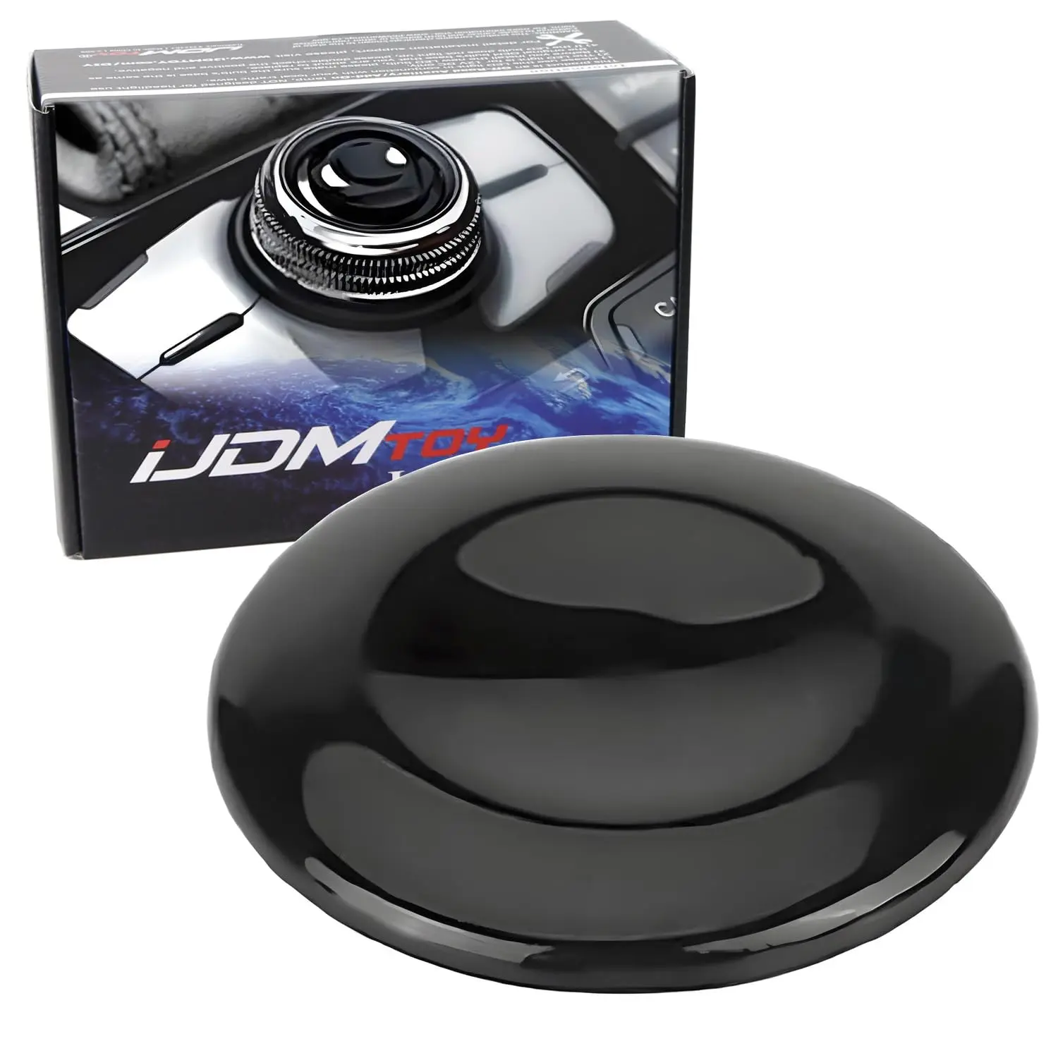 iJDMTOY Center Console Navigation Button Joystick Middle Button Cover Cap, For Audi A4 Q7 S4 A5 A6 S6 Q5 (Replace 8K0998068A)