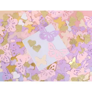 Butterfly Table Scatter Confetti - Butterfly Table Decorations, Butterfly Birthday Decoration, Butterfly Themed Wedding/Bridal Shower/ Shower Party Supplies, 210 count    Confetti