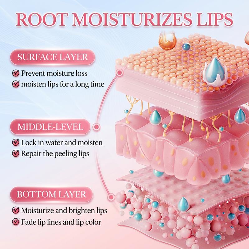 NovacaraX Dark Lip Balm - Lip Mask and Gloss Oil Exfoliating Moisturizing Nourishing Treatment for Smooth Soft Natural Pink Lips 2025 New Daily Nourishing Moisturizer