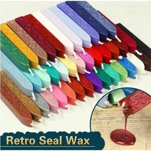 Vintage Sealing Wax Sticks Letters Craft Projects Gifts