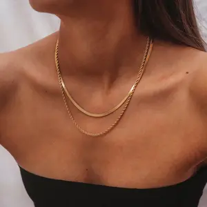 Kelly Double-Layered Necklace for Women - Fashion Accessory