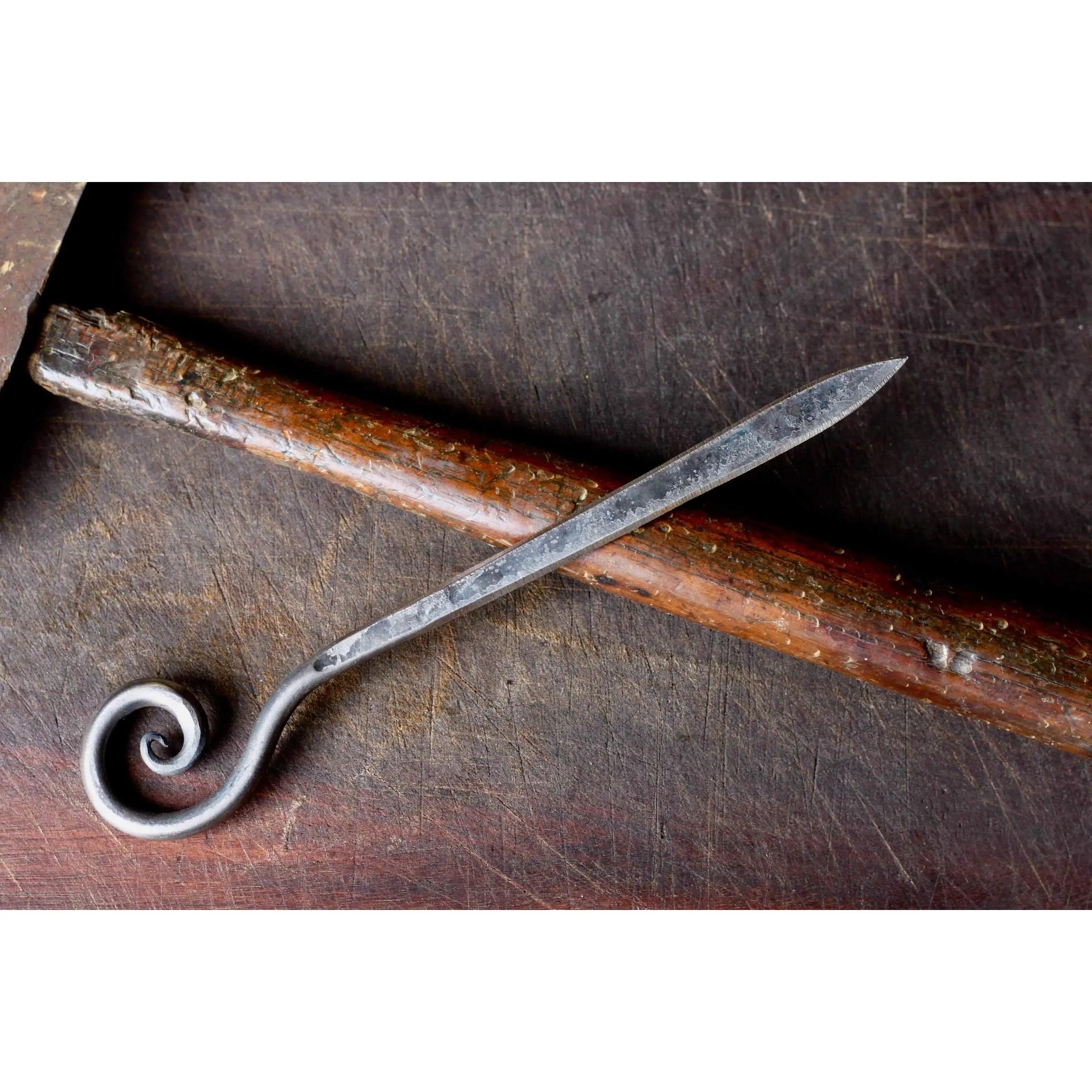 Personalized Letter Opener - Spiral Scroll