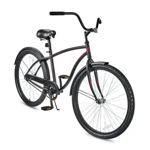 26" Concord Pacifica Cruiser Bicycle, Fits Riders 5'2" - 5'10"+, Adult, Unisex, Matte Black