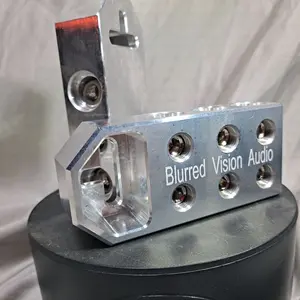 2*Blurred Vision Audio BV6SPOT- High Quality BOLT DOWN SET SCREW TYPE BATTERY TERMINAL