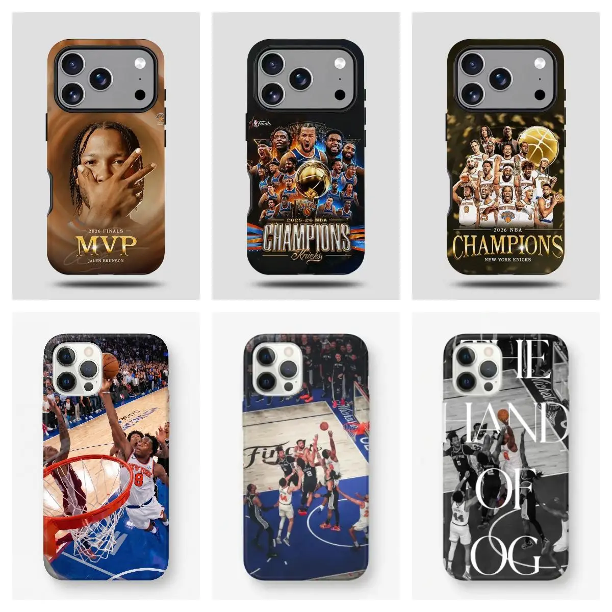 Hand of God, OG.Jalen Brunson。Phone Case - High Quality TPU Plastic for Apple iPhone 17,16,15,14,13,12,11,Pro, XS, XS Max, XR, Plus, Mini - Waterproof Black Cover