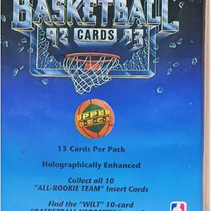 1992/93 Upper Deck Low Series Basketball Sealed Pack