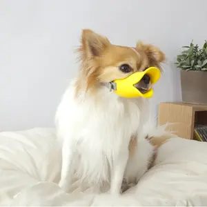 Dog Bite Proof Muzzle, Prevents Barking, Chewing, Protects Kids, Suitable for Small Breeds Like Pomeranian, Teddy, Duck Mouth Muzzle