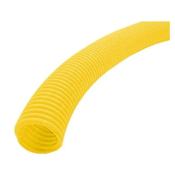 1 in. Nominal Size & 100 ft. Length Colored Polyethylene Split Wire Loom, Yellow