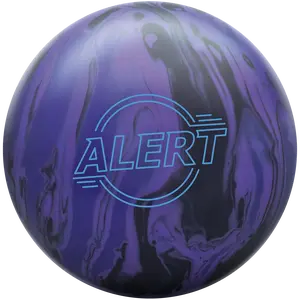 Brunswick Alert Bowling Ball - Black/Purple/Grape