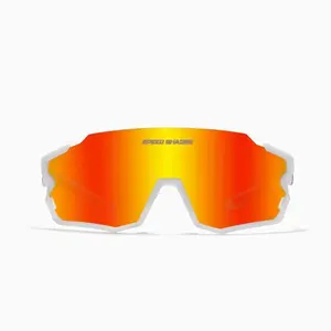 Speed Shades™ Pro - Orange (White Frame)