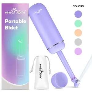 Easy@Home Portable Bidet for Postpartum & Perineal Care: Handheld Peri Bottle for Personal Hygiene Cleaning & Travel Friendly, 380ml, Leakproof