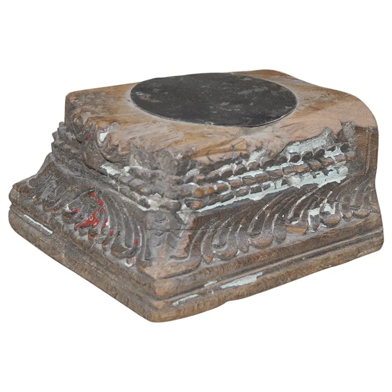 Rustic Column Base Repurposed Ranch Style Candle Holder