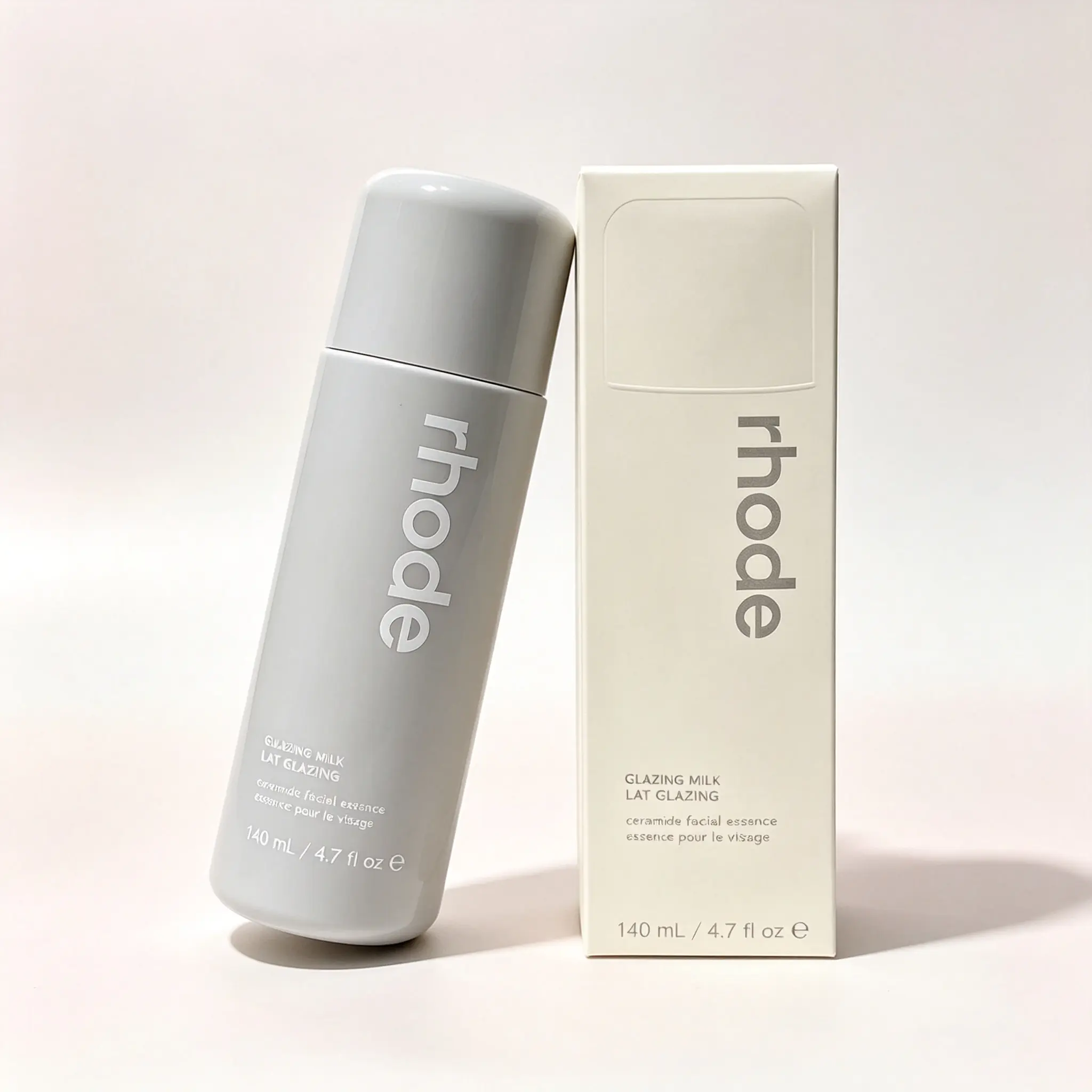 Rhode Glazing Milk Hydrating Ceramide Facial Essence 4.7oz, Ceramide Skin Barrier Repair Serum, Deep Long-Lasting Hydrating Moisturizer, Lightweight Daily Facial Treatment to Achieve Smooth, Glassy and Radiant Skin for All Skin Types