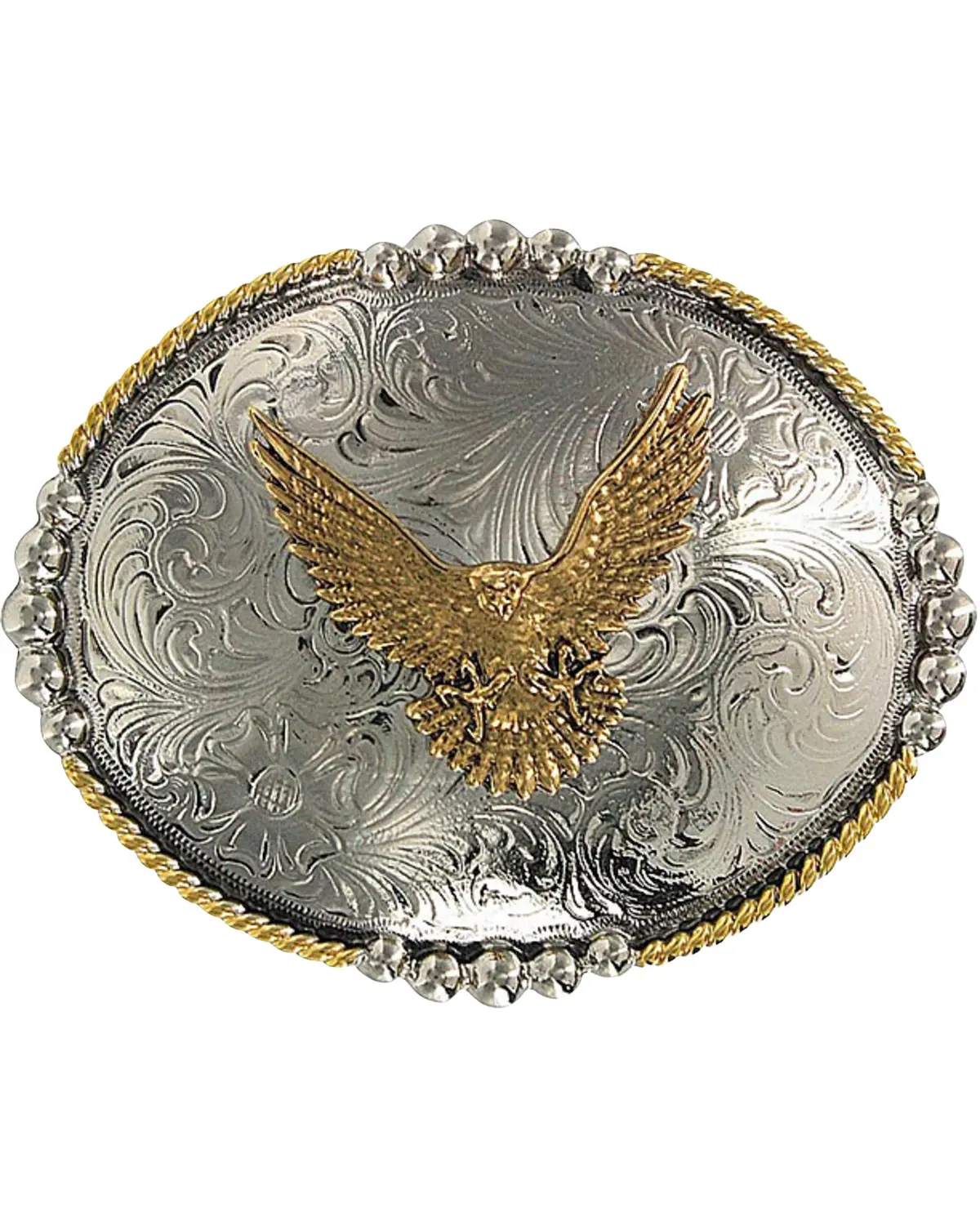 Cody James Men's Men'S Oval Eagle Belt Buckle - 521