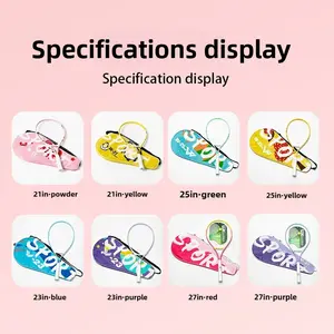 Beginner Tennis Racket Set, Includes 21 Inch Tennis Racquet + Protective Case, Aluminum Alloy, Ultra-Light Durable Design, Modern Style