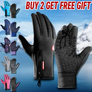 Cold Weather Touchscreen Gloves for Men Women, Anti-Slip Winter Gloves for Cycling, Driving, Walking, Daily Outdoor Use