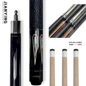 Precision Crafted 1pc Billiards Pool Cue Stick , 1/2 Split Billiard Cue 12.5mm Tip, 18-21oz, Premium Wood -Ideal for Billiards Enthusiasts