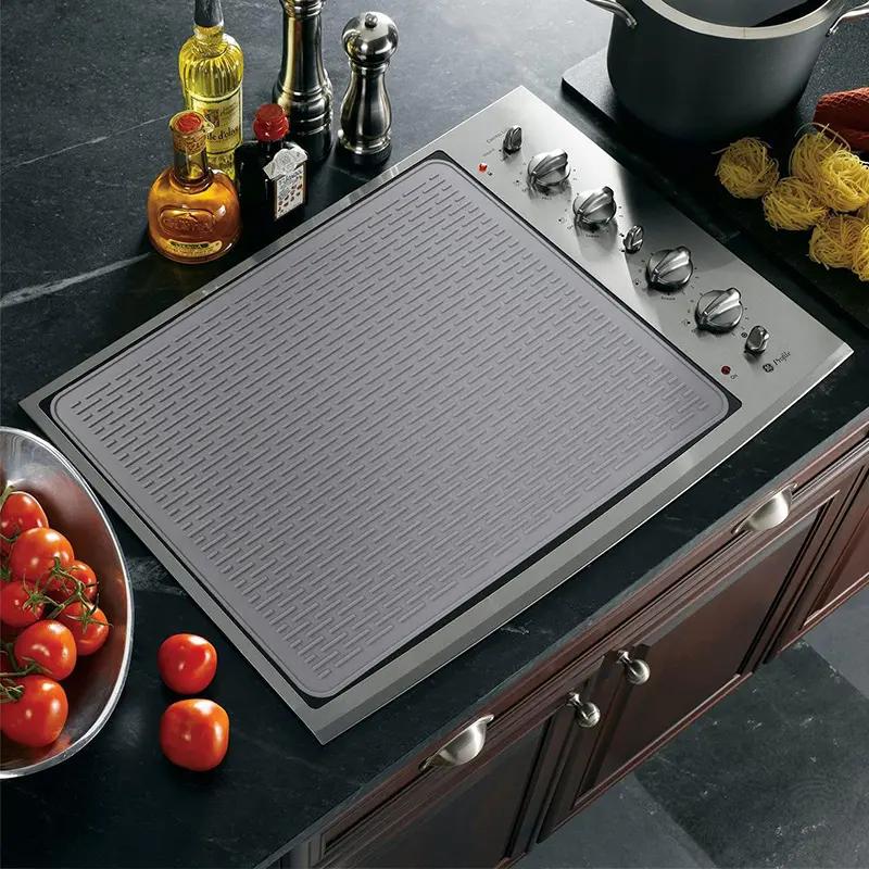 KitchenCraft Silicone Stove Top Cover Mat for Electric Stove Heat Resistant Cooktop Protector & Ceramic Stove Guard Perfect Mother's Day Gift