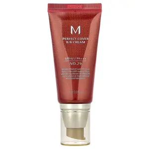 Missha M Perfect Cover B.B Cream, SPF 42 PA+++, No. 29 Caramel Beige, 1.69 fl oz (50 ml)
