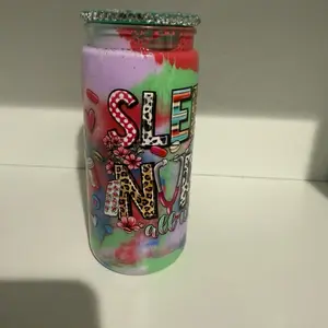 Custom Nurse Snow Globe Tumbler 20oz | Paint + can be are lava customized Glitter Flow Cup | Medical Gift. Drinkware