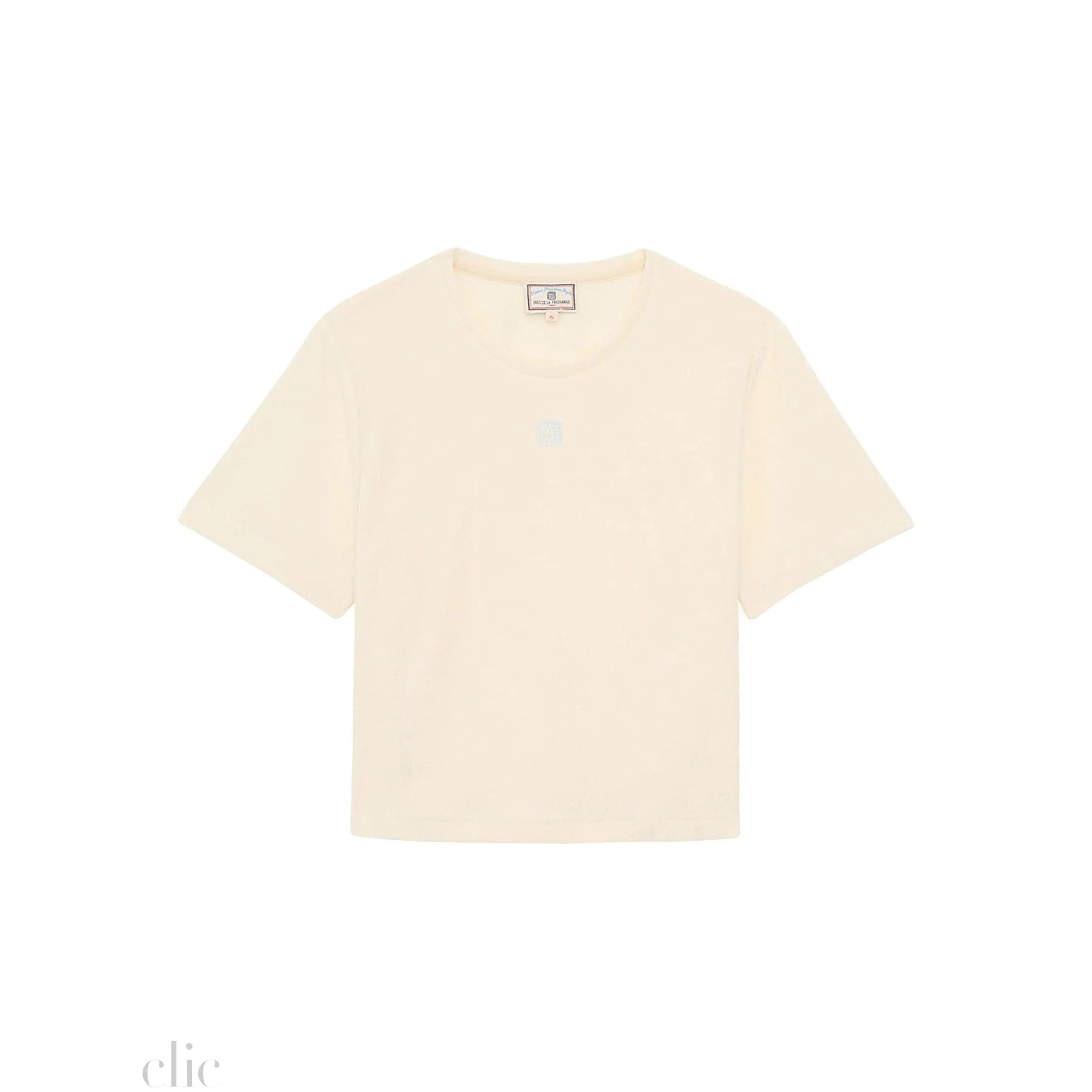 Naomi Tee Shirt in Ecru, from Ines de la Fressange