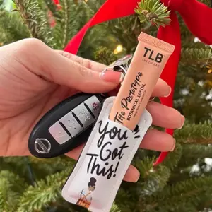 Lip Gloss or lighter Holder Keychain Assorted Designs Versatile for Bags & Backpacks Practical Accessory for Daily Use or Gifting