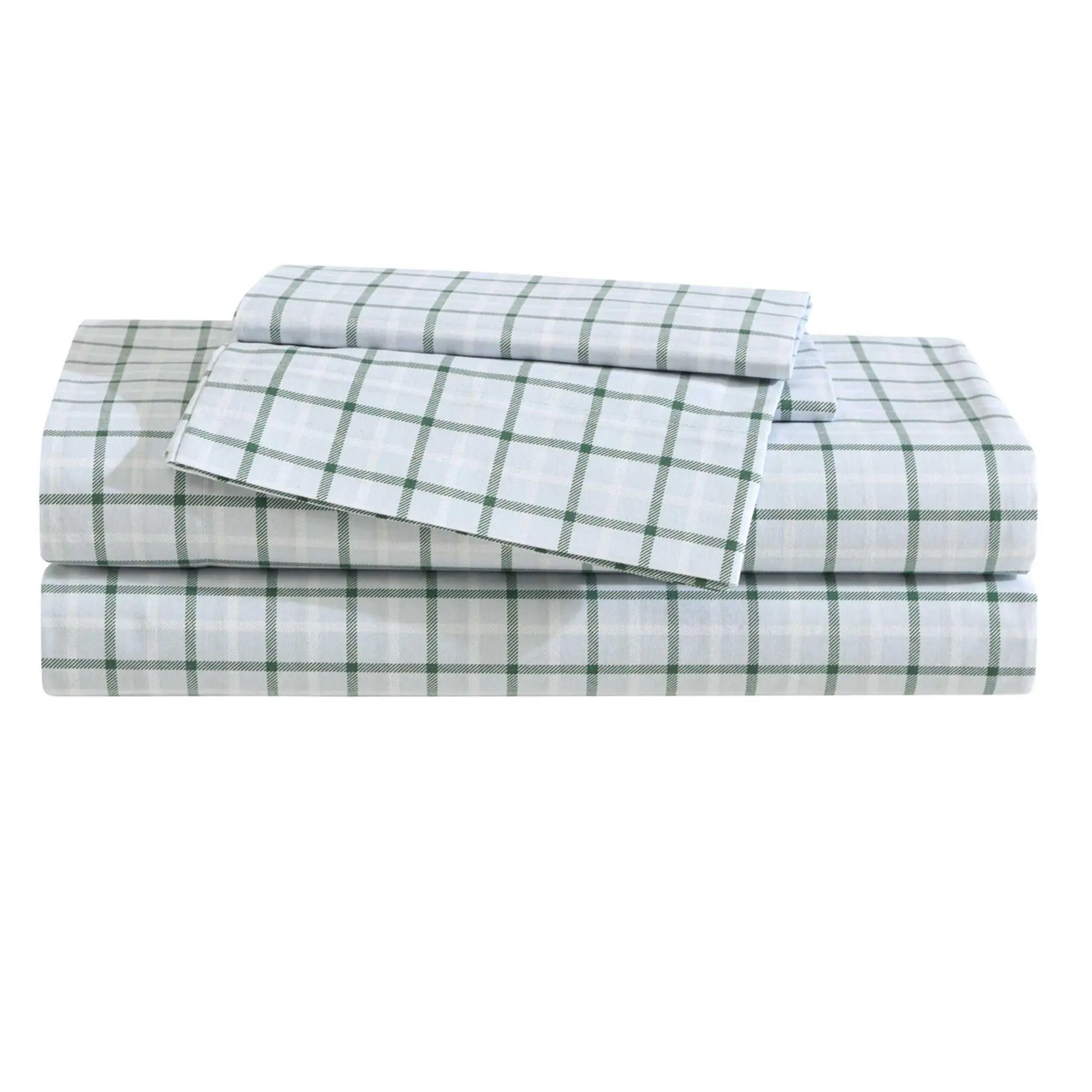 Eddie Bauer Classic Tattersall Plaid Twin SheetSet