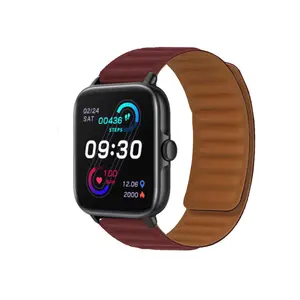 SmartPRO Smartwatch With Magnetic Belt – Wellness & Activity Tracker (Brown)