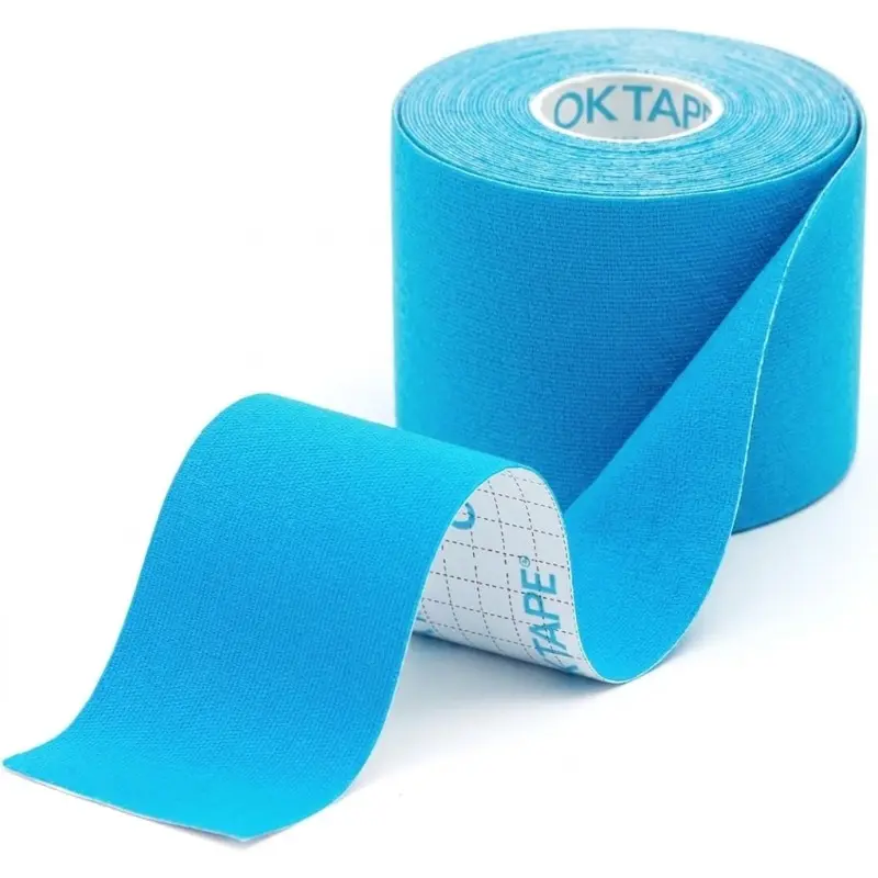 Ok Tape Muscle Sports Tape Athletic, 5cm*5m Cotton High Elasticity, Joint Support Recovery, Waterproof Sweatproof, Running Fitness Professional