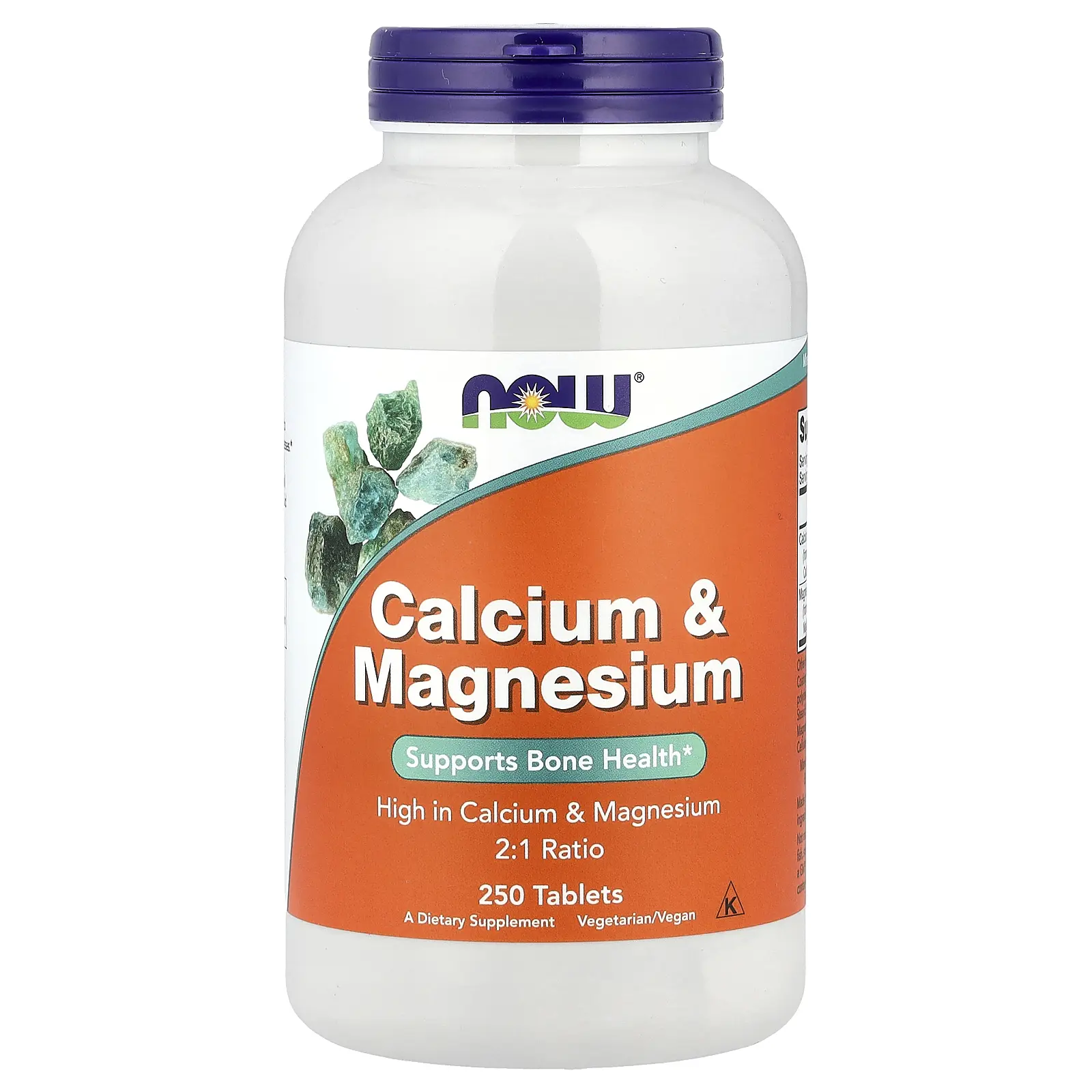 NOW Foods Calcium & Magnesium, 250 Tablets NOW Foods Calcium & Magnesium, 250 Tablets