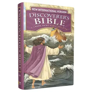 NIV, Discoverer's Bible, Large Print, Hardcover by Zondervan [Hardback Book]