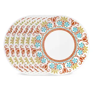 Corelle® Global Collection Terracotta Dreams 10.25” Dinner Plates, 6-pack