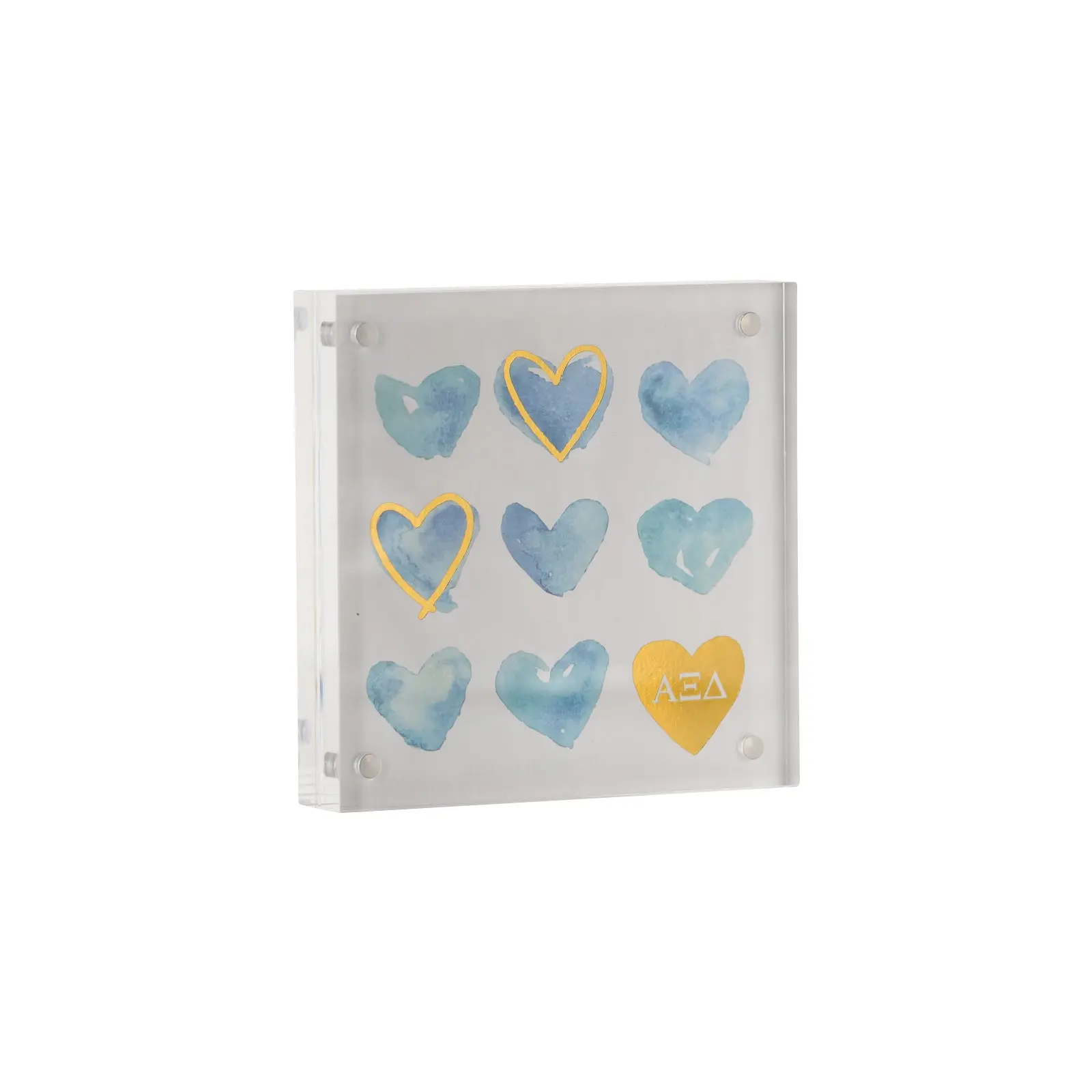 Alpha Xi Delta Heart Mini Print