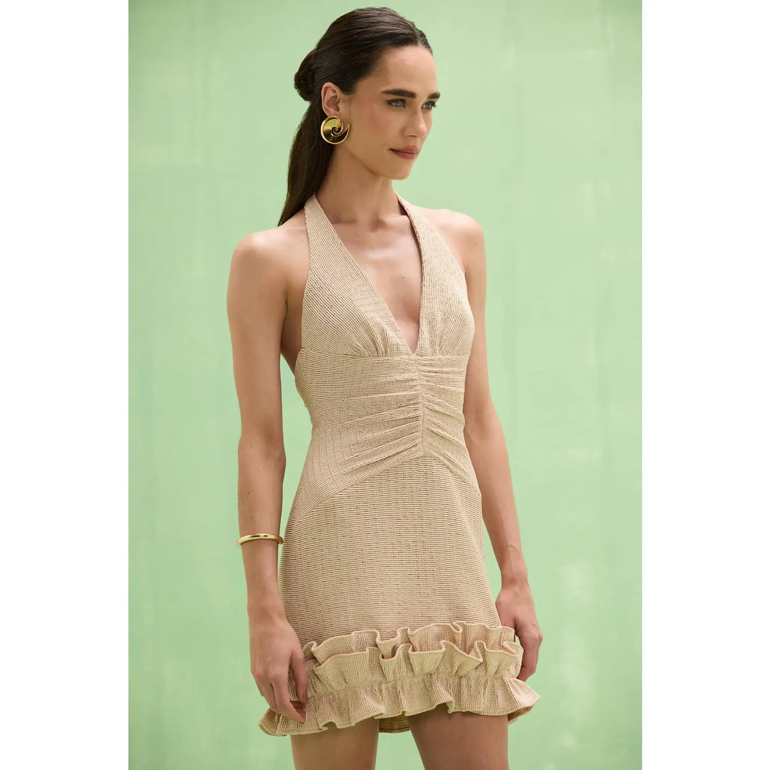 STELLA MESH MINI DRESS
