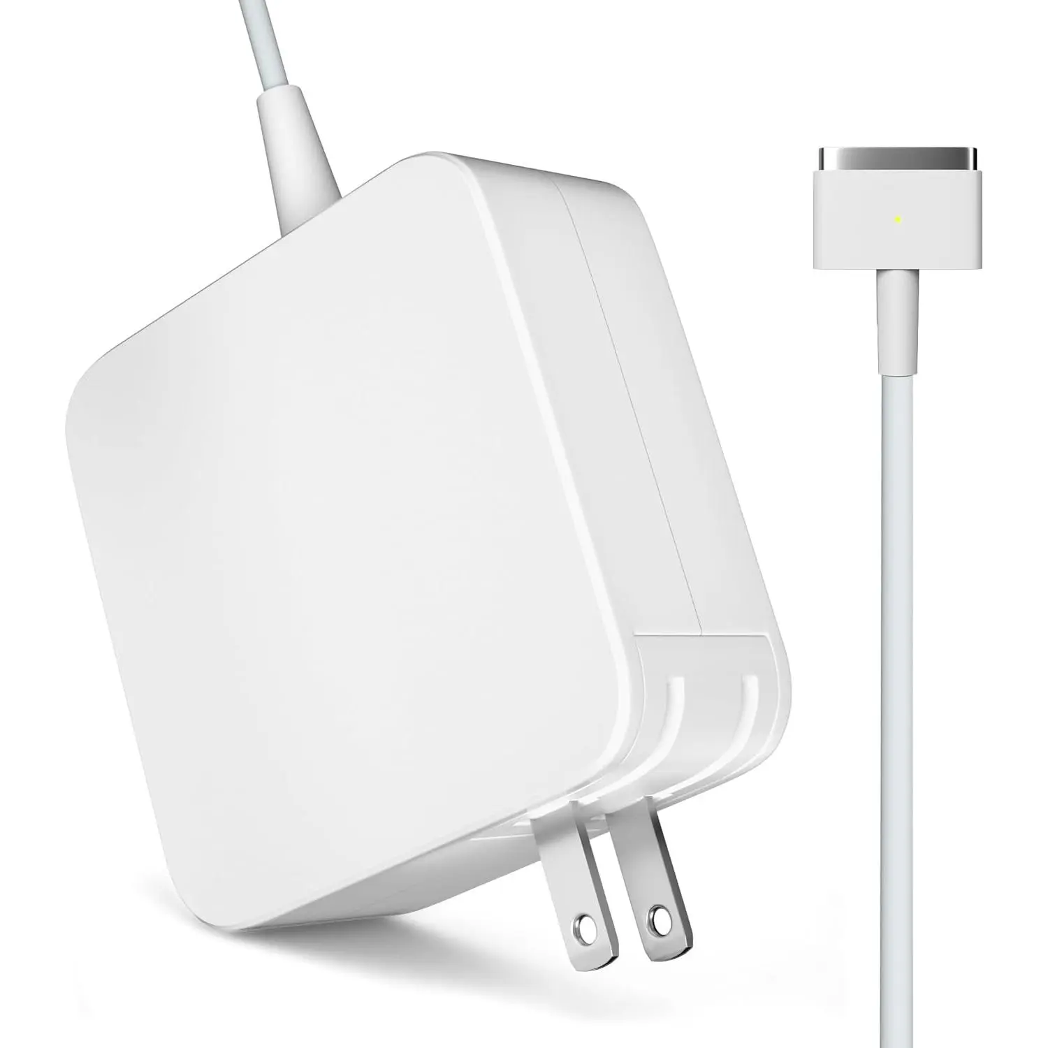 60W Laptop Charger for MacBook Pro 13-Inch Retina Display (2012+), MacBook Air (2012+), Models A1425/A1435/A1502 - AC 100-240V 50-60Hz, DC 16.5V-3.65A, Galvanized Copper Wire Core, LED Status Prompt