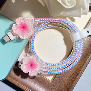 3-Piece Charging Cable Protector Set, Compatible with Apple 12-17 & Android Phones, USB, Anti-Bend, Non-Distorted, Durable Design