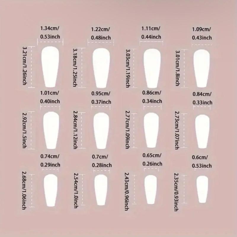 96pcs Press-On Nail Set 3D Butterfly Valentine's Day Heart & Rose Design Mid-Length Ballet Shape Mixed Color Glossy Finish Asy Application Removal Nail File Luxury Elegant Style for Parties Gatherings Daily Wear