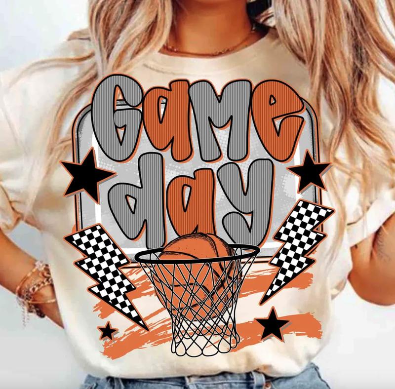 Basketball Mama Sweatshirt T-Shirt, Basketball Shirt, Basketball Game Day Shirt, Basketball Mom Hoodie, Coquette Tee, Game Day Shirt, Gift For Women For Men