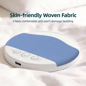 3-in-1 Sleep Sound Machine – Hi-Fi Bluetooth Speaker, Soft Night Light & White Noise for Better Sleep, Auto-Off 30/60/90min, Bluetooth 5.3, Rechargeable 400mAh