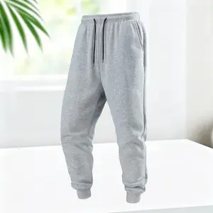 Men’s casual, versatile jogger pants—breathable and quick-drying, featuring an adjustable drawstring waist; solid color with a minimalist, sophisticated look. Perfect for summer workouts, running training, and everyday casual wear.