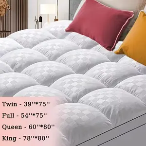 Ultra Plush Mattress Cover for a Restful Night'S Sleep, Cooling Mattress Topper with Deep Pocket for 8-21 Inch Mattresses