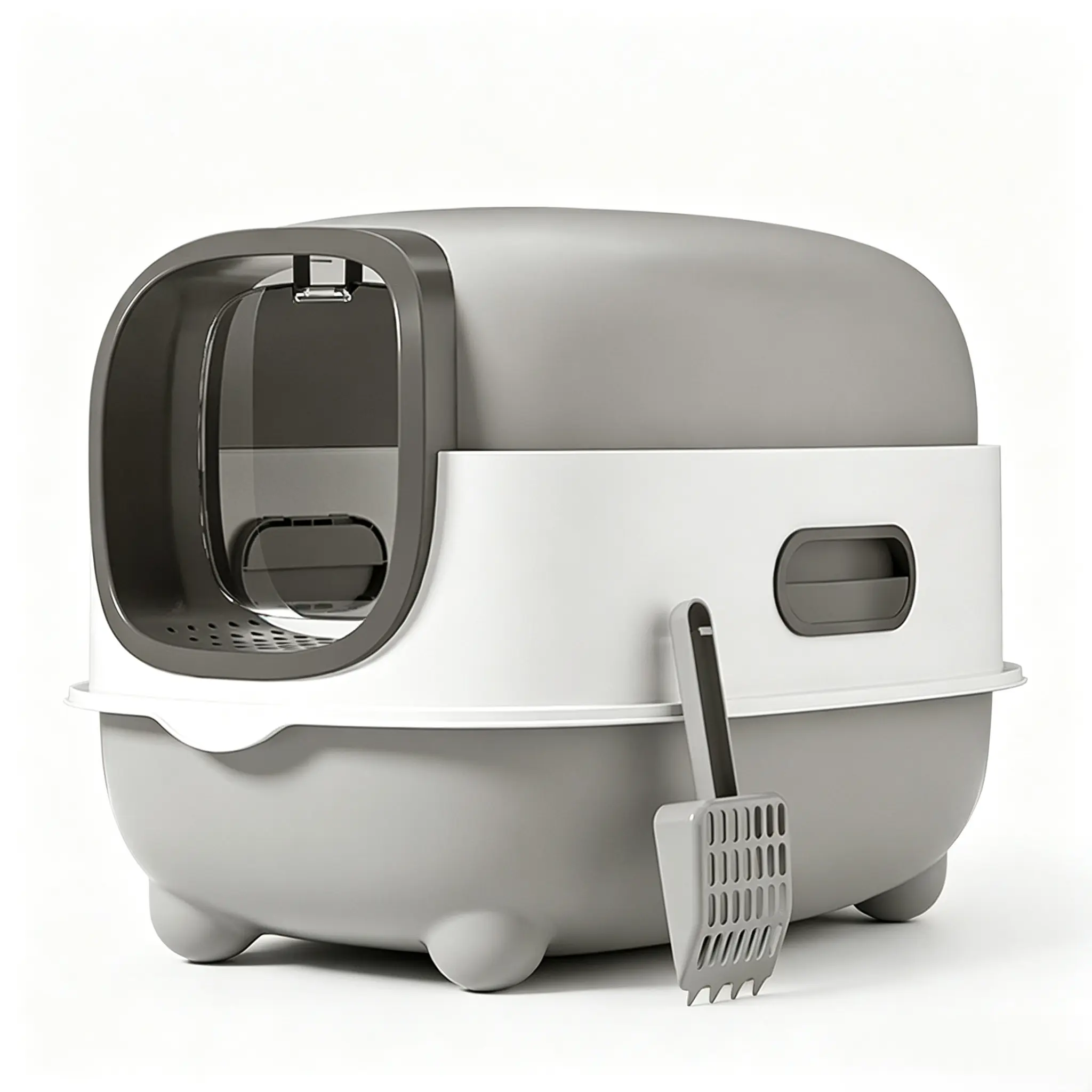 Cat Litter Box, Cat Toilet with Extra Large Space