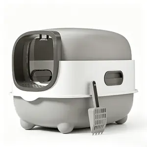 Cat Litter Box, Cat Toilet with Extra Large Space