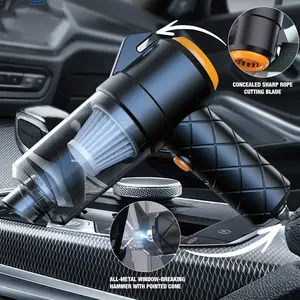 Handheld Car Vacuum Cleaner, 9000PA Vacuum Cleaner & Air Duster, 120W High Power Vacuum Portable Cordless, Hand Held Vacuum Rechargeable with Multi-Nozzles & LED Light for Home, Car, Office