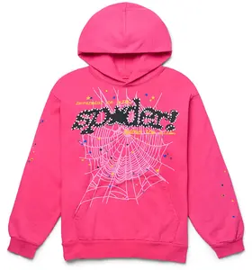 Sp5der P*NK V2 Hoodie Pink