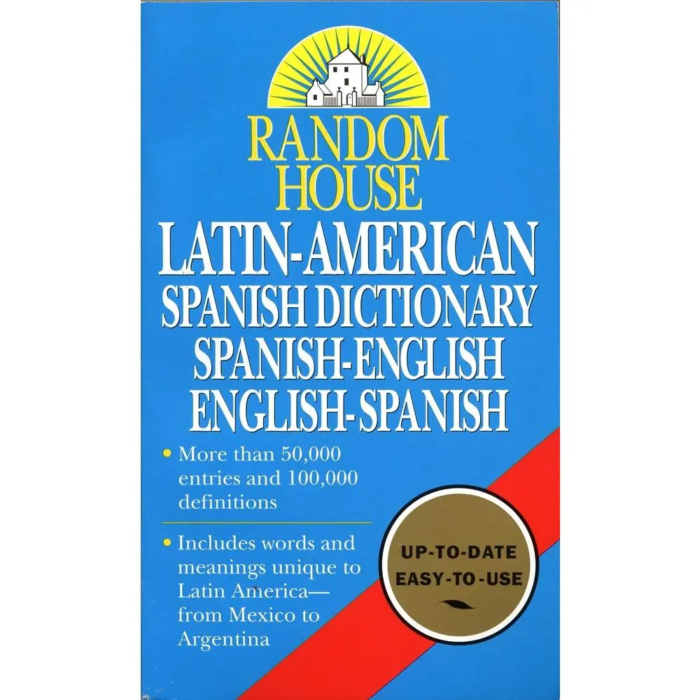 USED Book - Random House Latin-American Spanish Dictionary: Spanish-English, English-Spanish by Random House (Mass Market Paperback) - english